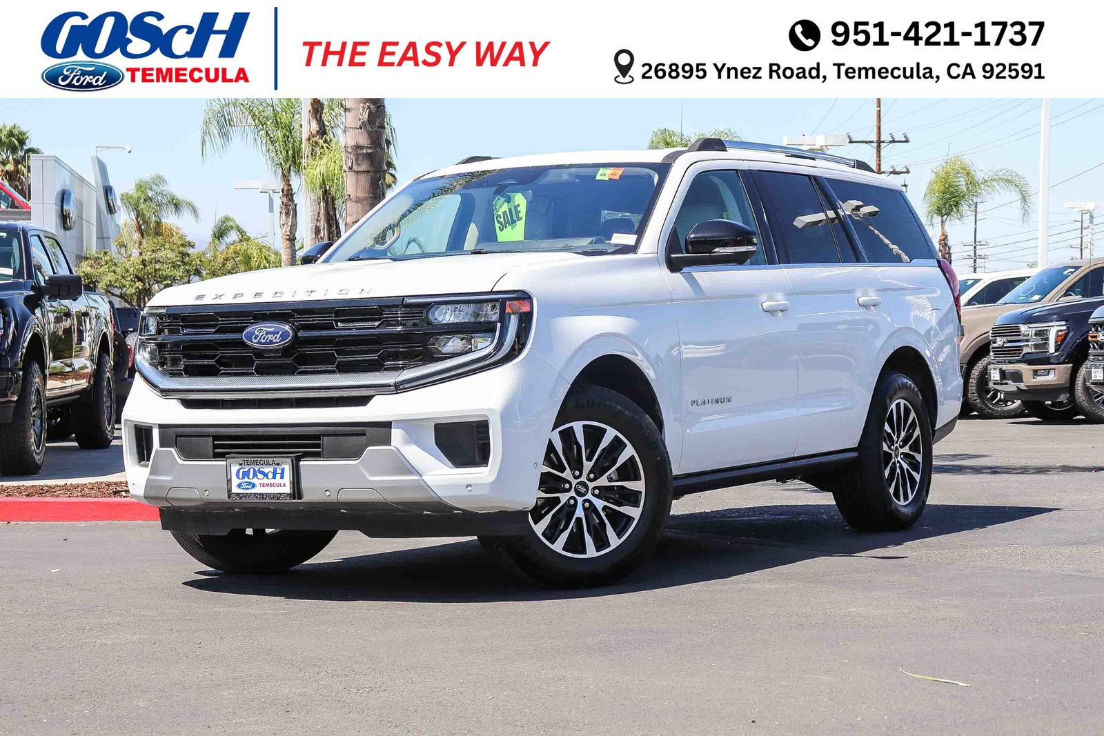 Certified 2025 Ford Expedition Platinum AWD/4WD image 1