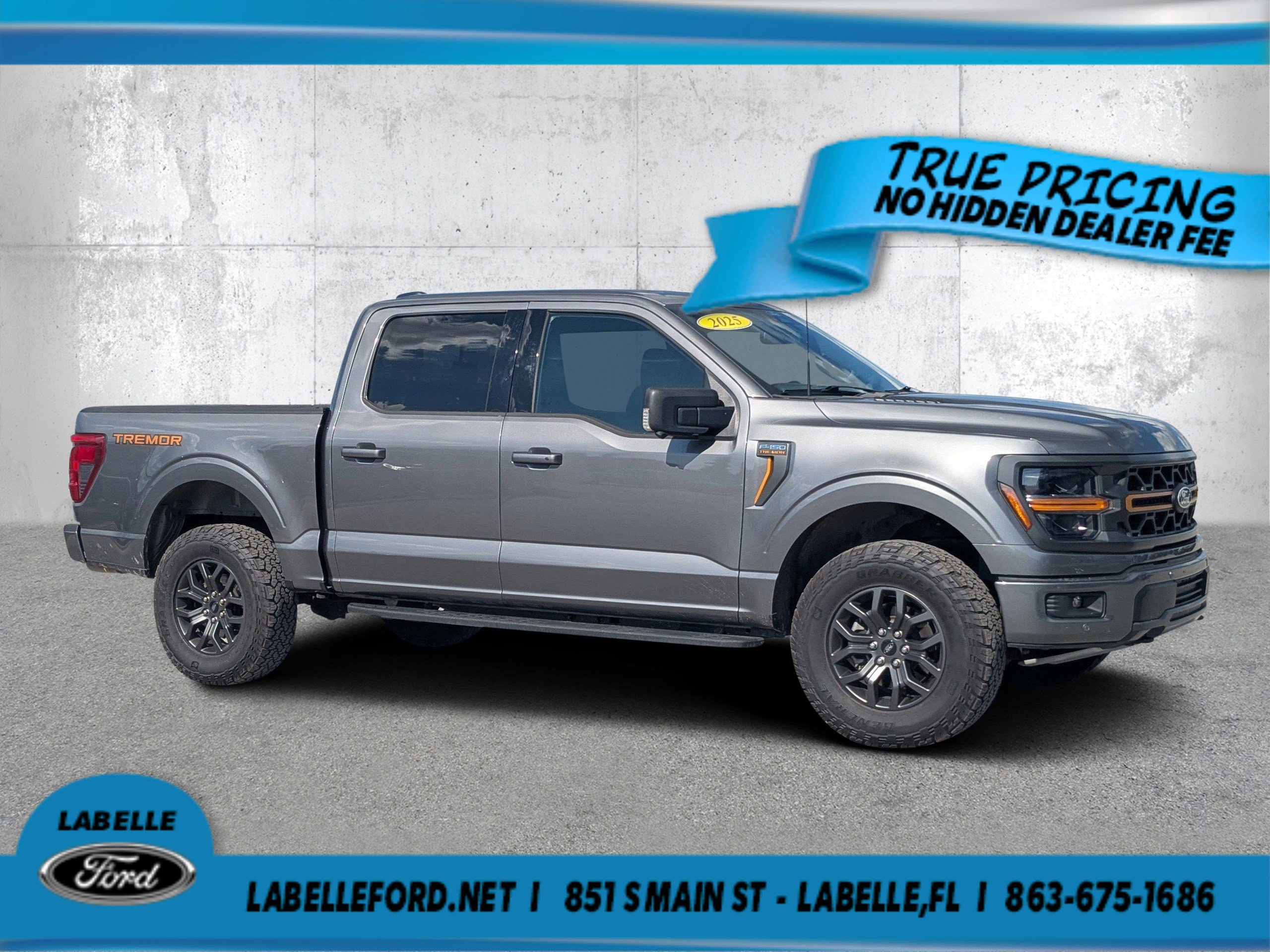 Certified 2025 Ford F150 Tremor w/ Bed Utility Package AWD/4WD image 1