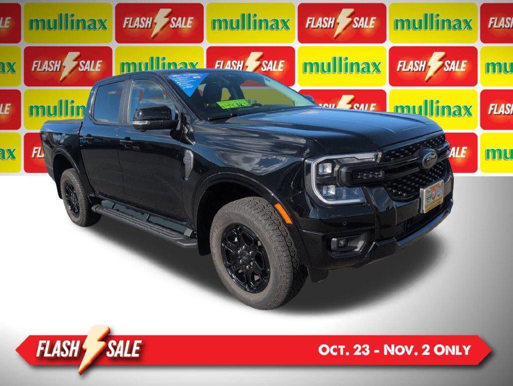 Certified 2025 Ford Ranger Lariat w/ FX4 Off-Road Package AWD/4WD 360° Tour