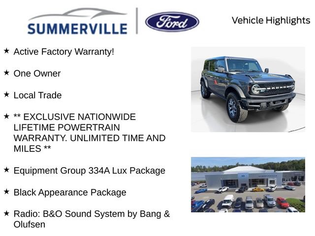 Certified 2025 Ford Bronco Badlands AWD/4WD video 2