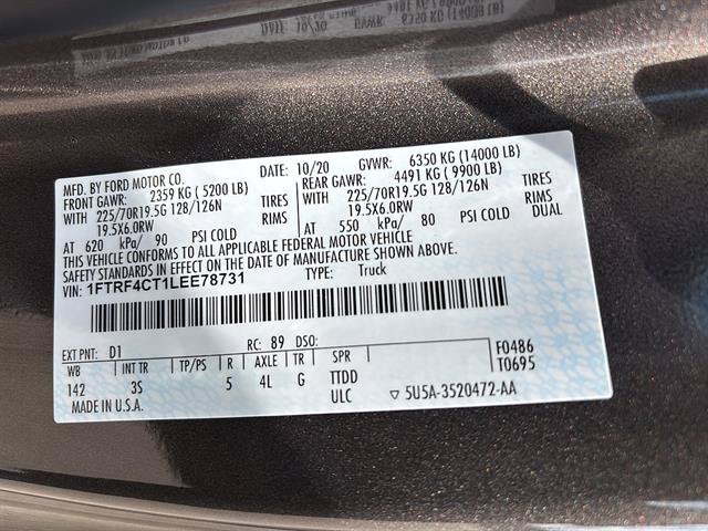 Certified 2020 Ford F450 XLT RWD image 18