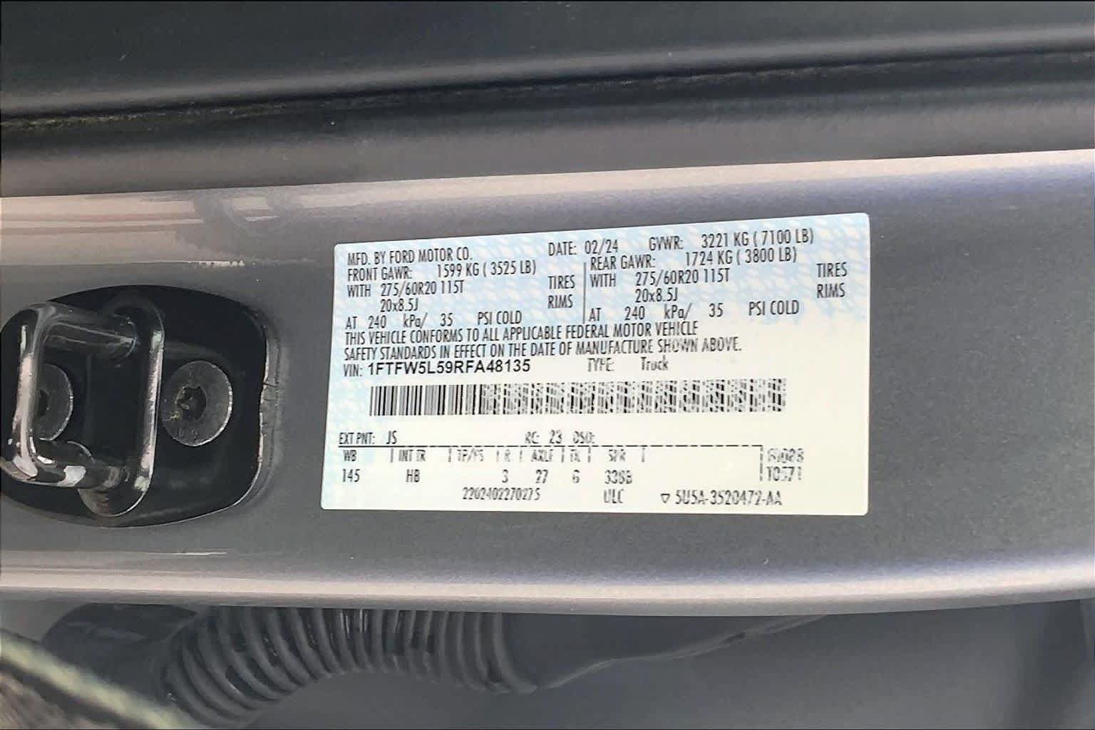 Certified 2024 Ford F150 Lariat AWD/4WD image 32