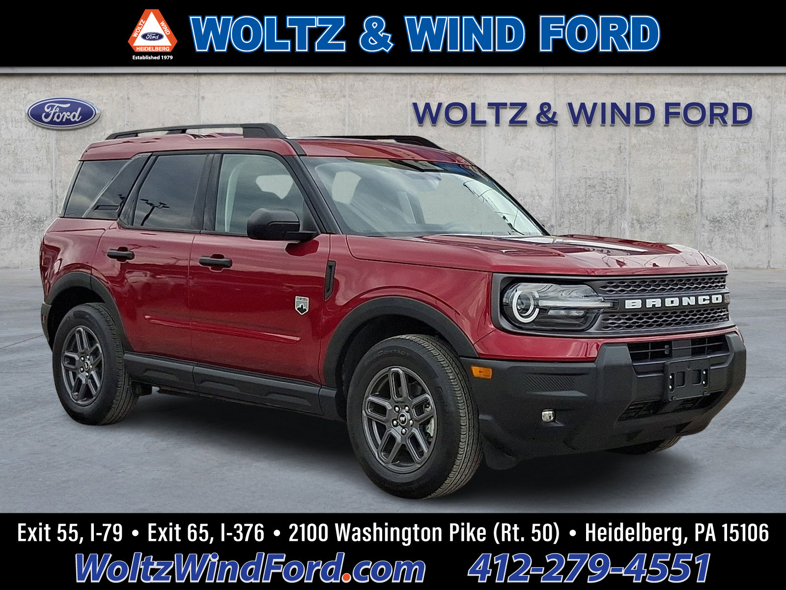 Certified 2025 Ford Bronco Sport Big Bend w/ Convenience Package