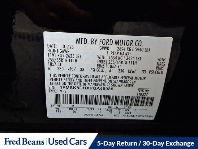 Certified 2023 Ford Explorer XLT w/ Equipment Group 202A image 26