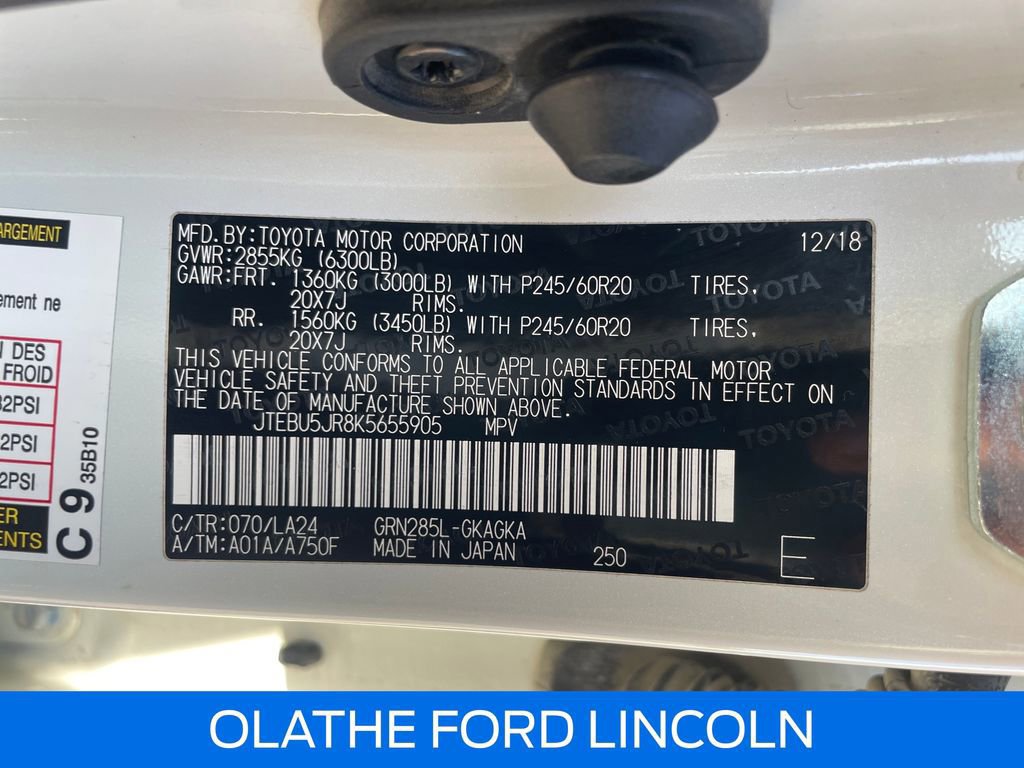 Used 2019 Toyota 4Runner Limited image 21