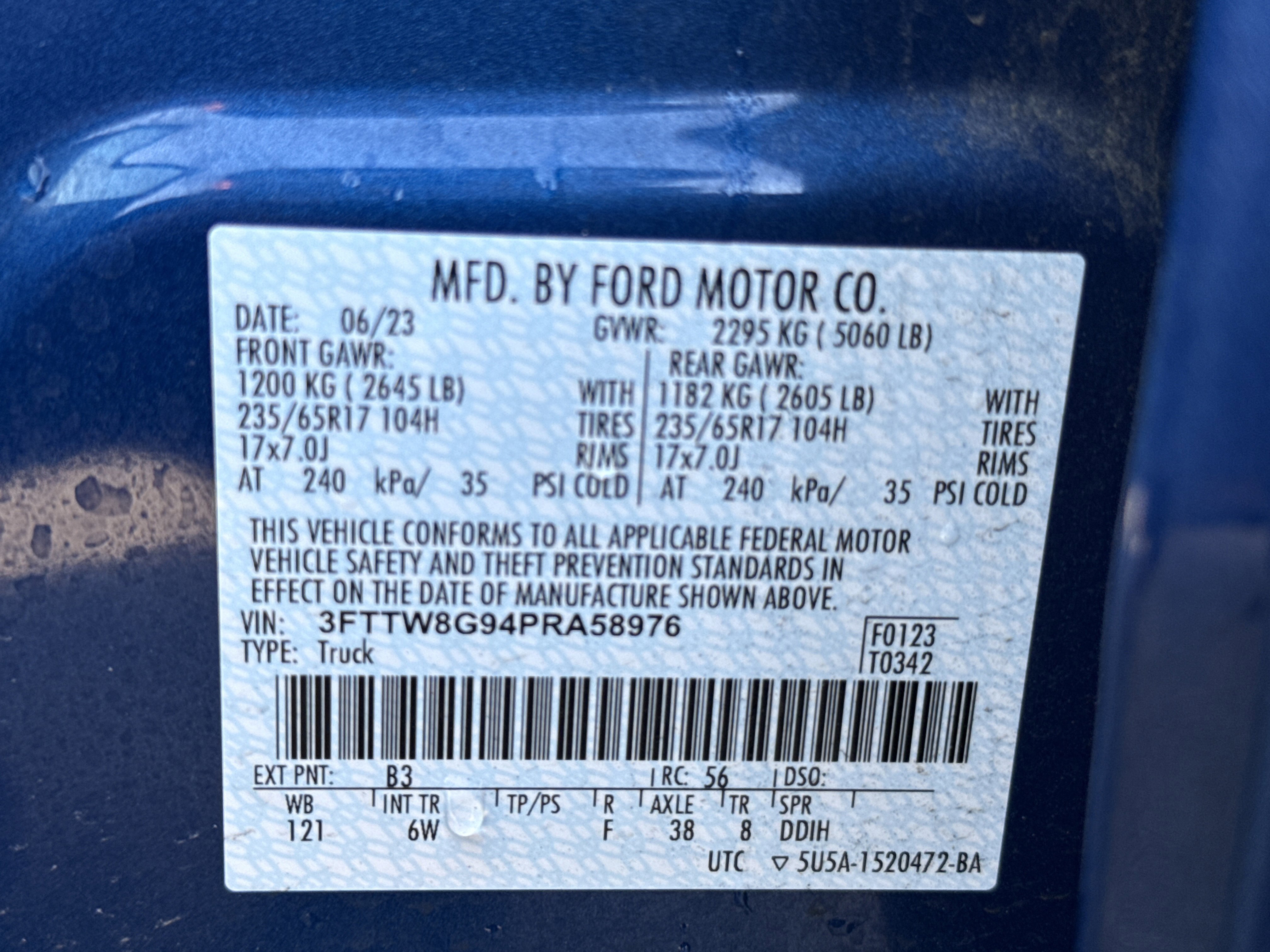 Certified 2023 Ford Maverick Tremor w/ Tremor Off-Road Package image 32