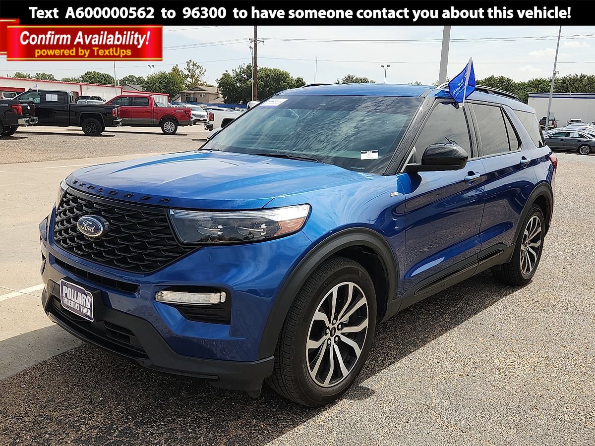 Certified 2023 Ford Explorer ST-Line w/ Class IV Trailer Tow Package RWD image 1