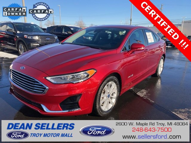 Certified 2019 Ford Fusion SEL image 1