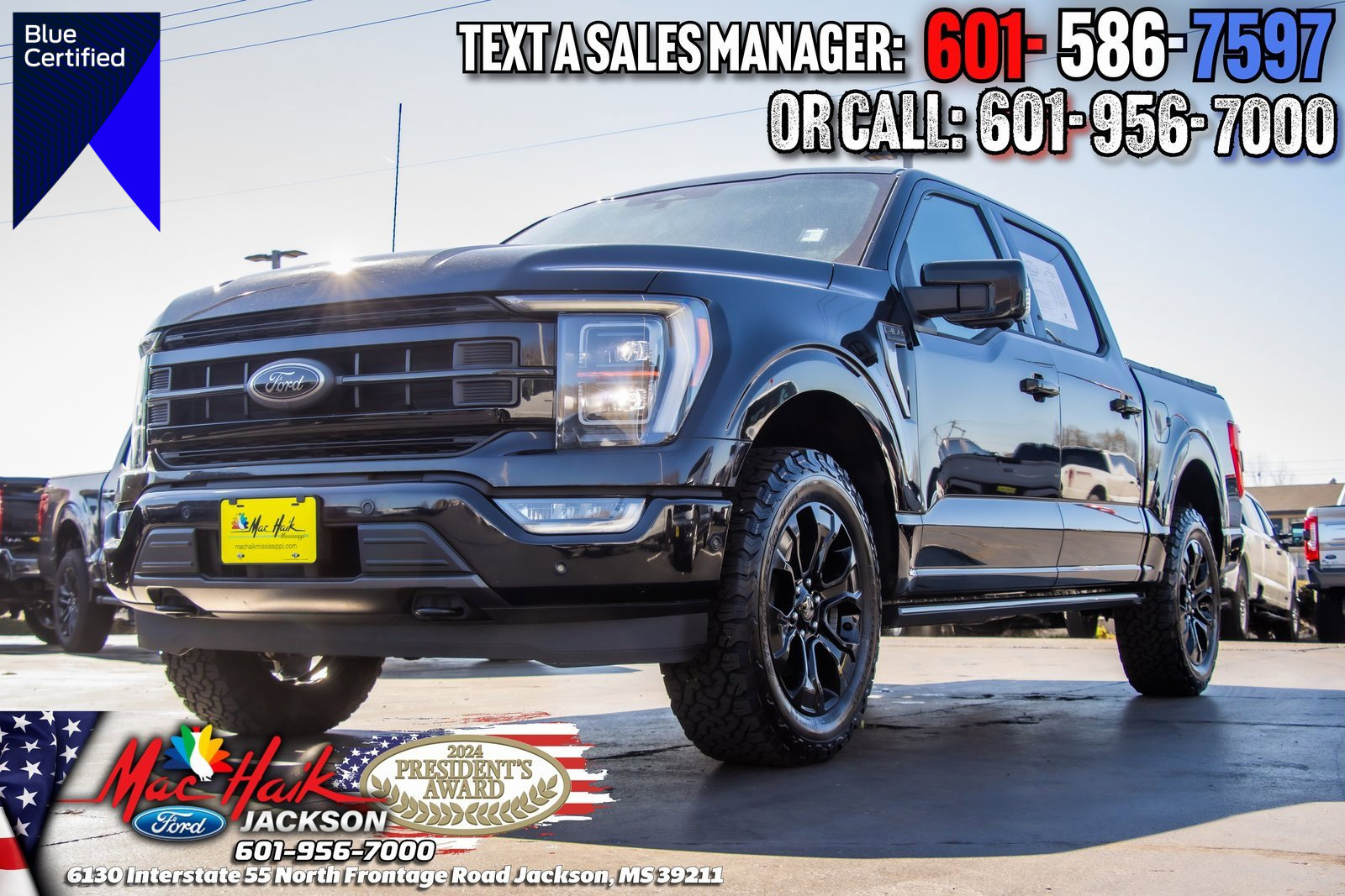 Certified 2023 Ford F150 Platinum w/ Equipment Group 701A High