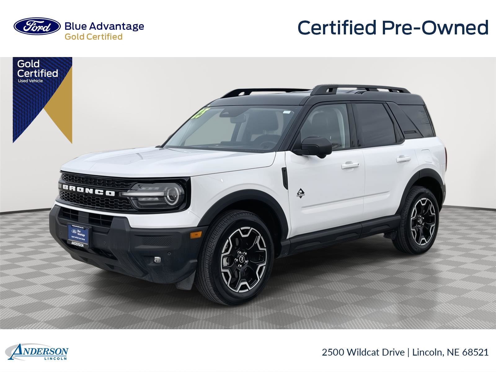 Certified 2025 Ford Bronco Sport Outer Banks w/ Outer Banks Tech Package+