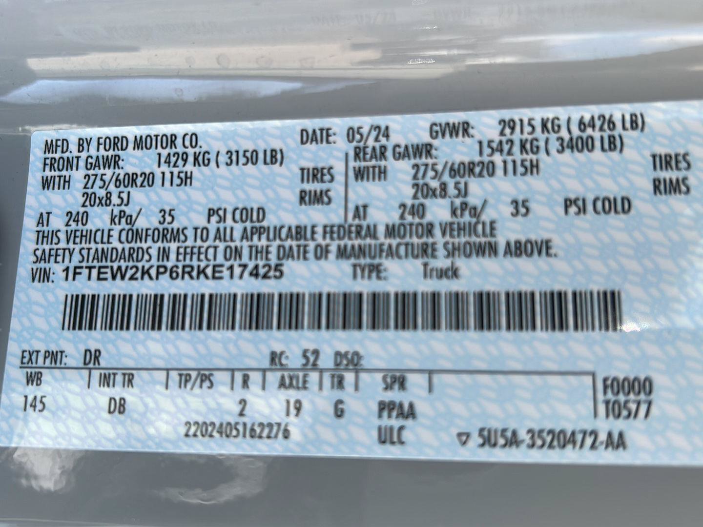 Certified 2024 Ford F150 STX RWD image 27