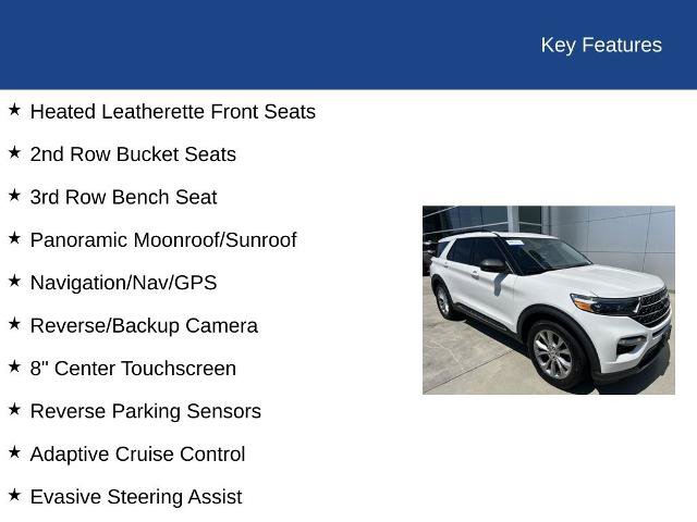 Certified 2022 Ford Explorer XLT w/ Equipment Group 202A RWD image 32