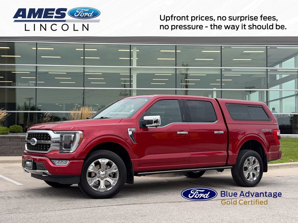 Certified 2022 Ford F150 Platinum w/ Equipment Group 701A High AWD/4WD image 1