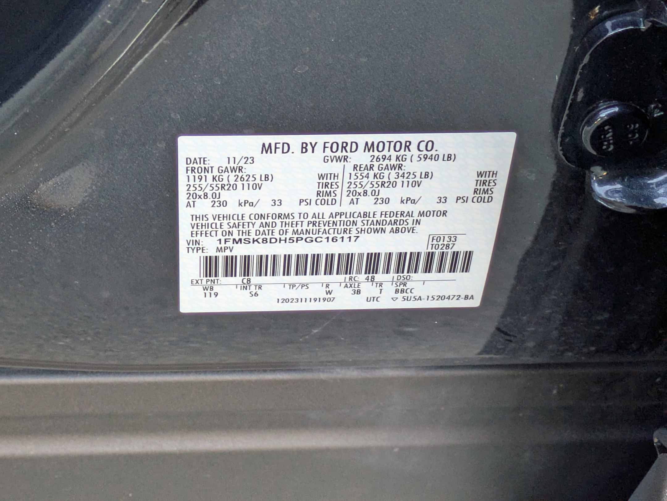 Certified 2023 Ford Explorer XLT w/ Equipment Group 202A image 45