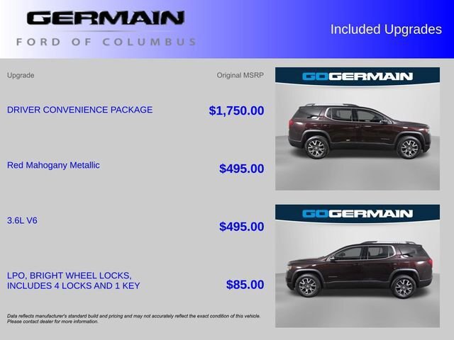 Used 2021 GMC Acadia SLE w/ Driver Convenience Package AWD/4WD image 39
