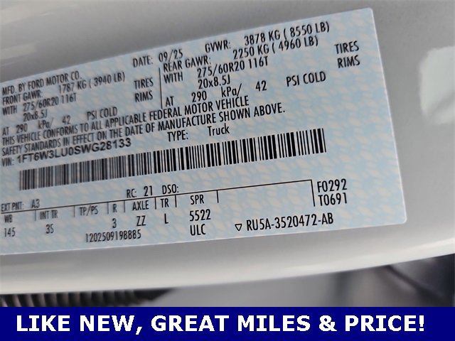 Certified 2025 Ford F150 Lightning Flash image 33