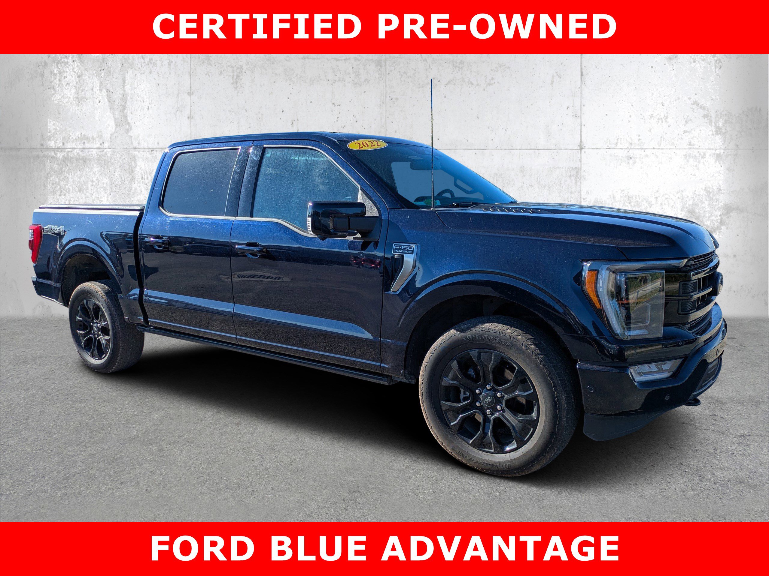 Certified 2022 Ford F150 Platinum w/ Equipment Group 701A High image 1