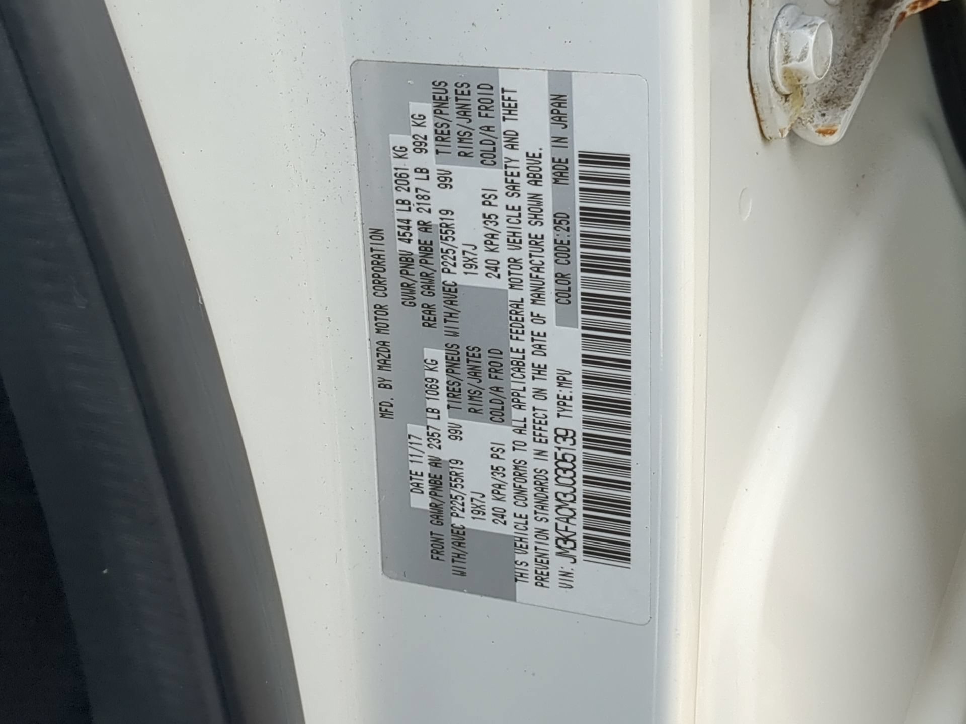 Used 2018 MAZDA CX-5 Touring w/ Preferred Equipment Package FWD image 74