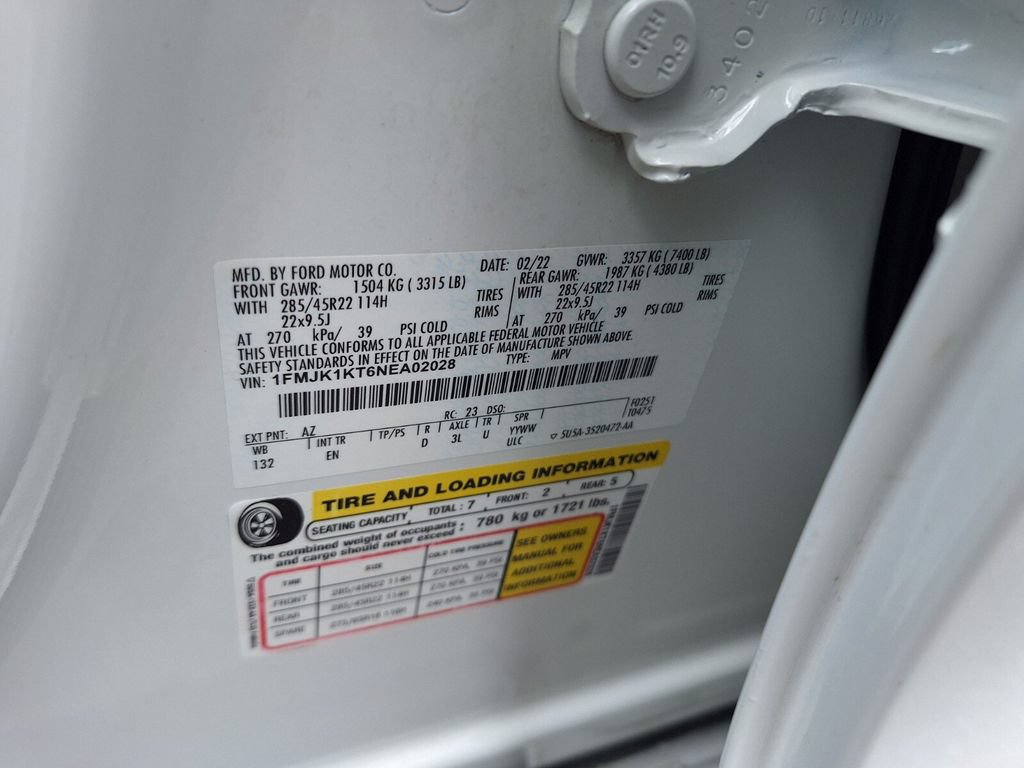 Certified 2022 Ford Expedition Max Limited RWD image 32