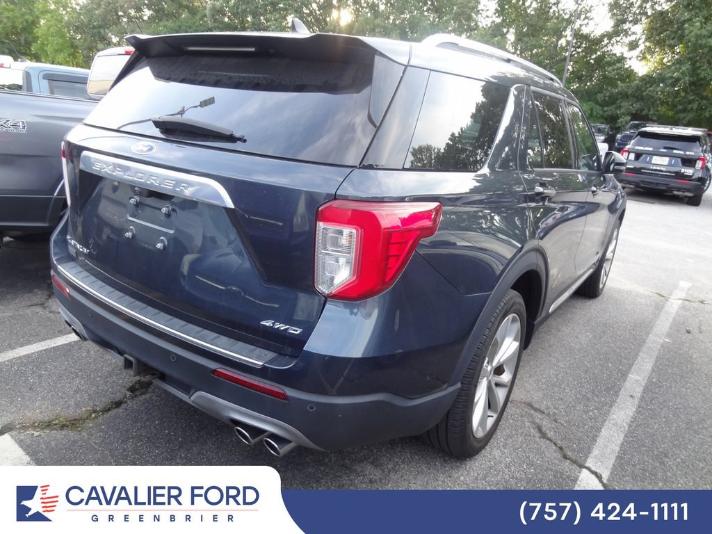 Certified 2023 Ford Explorer Platinum w/ Technology Package AWD/4WD image 5
