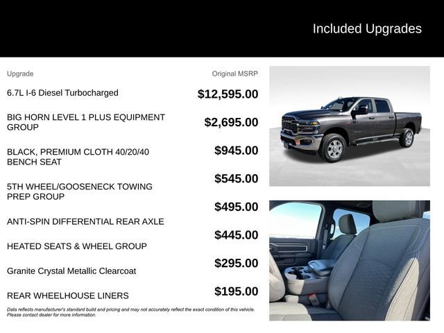 Used 2025 RAM 2500 Big Horn image 9