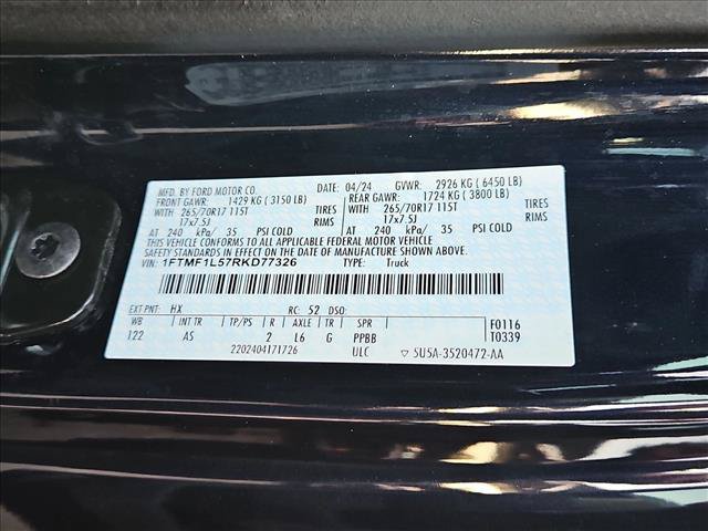 Certified 2024 Ford F150 XL AWD/4WD image 19