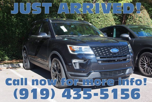 Certified 2019 Ford Explorer Sport w/ Equipment Group 401A AWD/4WD image 1