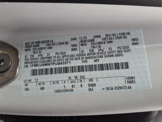 Certified 2023 Ford Escape ST-Line w/ Tech Pack #1 image 29