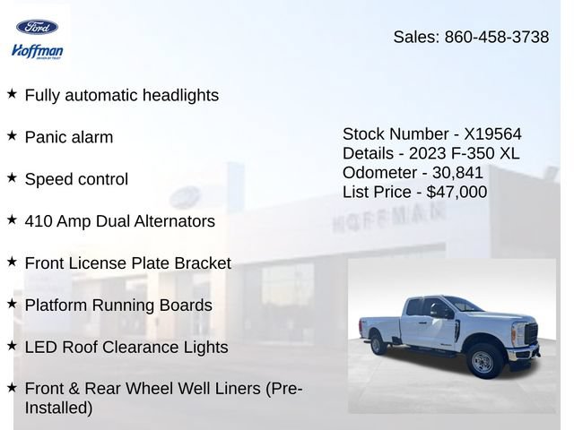 Certified 2023 Ford F350 XL w/ Snow Plow Prep Package AWD/4WD image 25