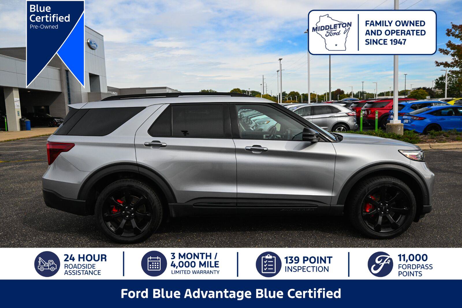 Certified 2022 Ford Explorer ST w/ Equipment Group 401A