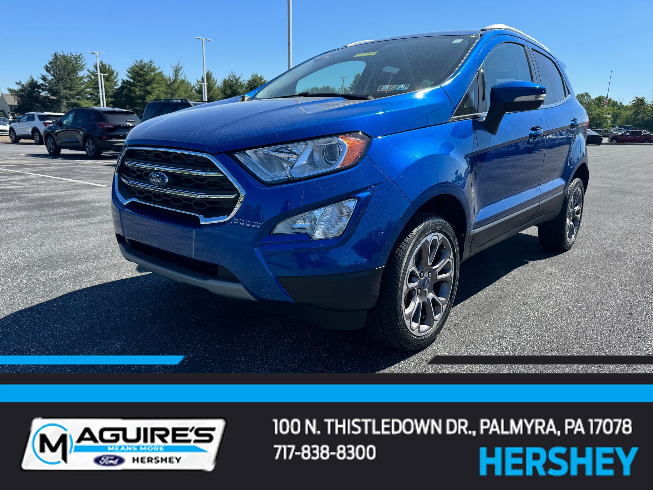 Certified 2022 Ford EcoSport Titanium AWD/4WD image 1