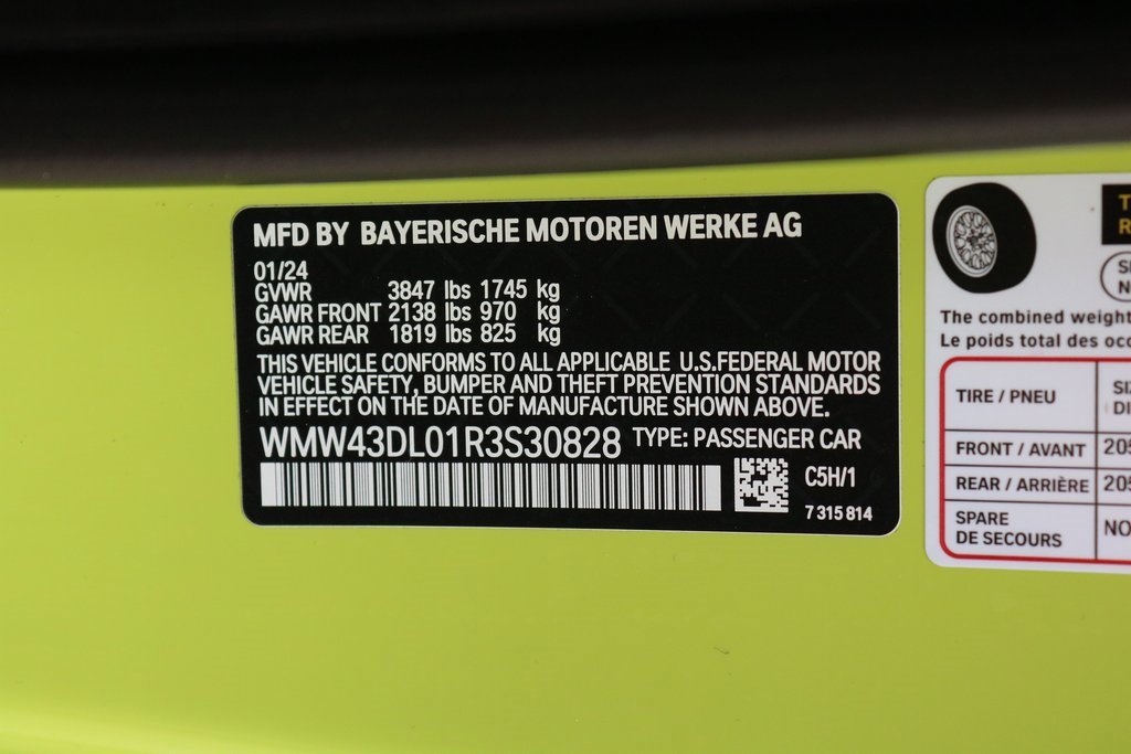 Used 2024 MINI Cooper S w/ Signature Upholstery Package image 40