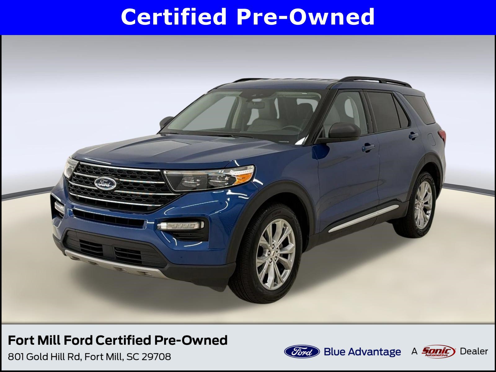Certified 2020 Ford Explorer XLT w/ Equipment Group 202A