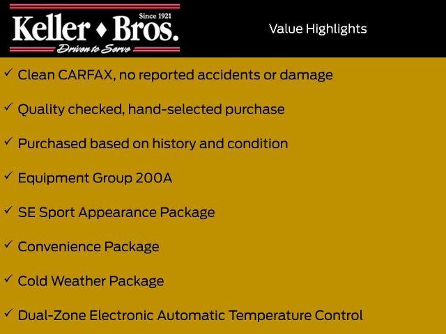 Certified 2022 Ford Escape SE w/ SE Sport Appearance Package AWD/4WD image 10