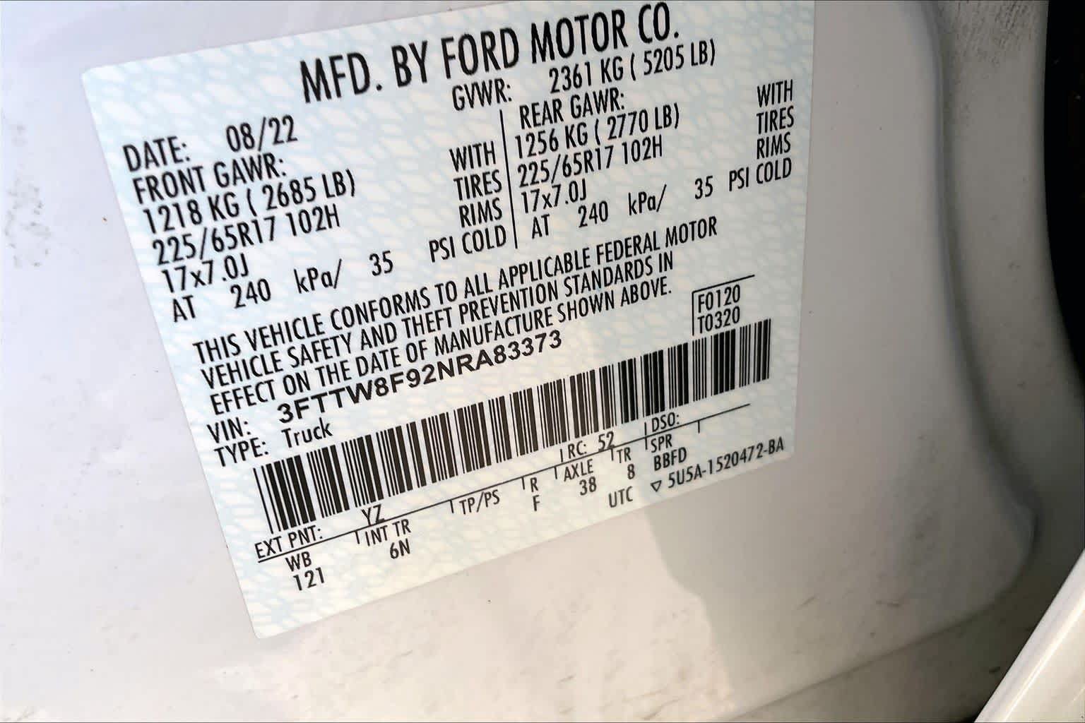 Certified 2022 Ford Maverick Lariat w/ Lariat Luxury Package AWD/4WD image 67
