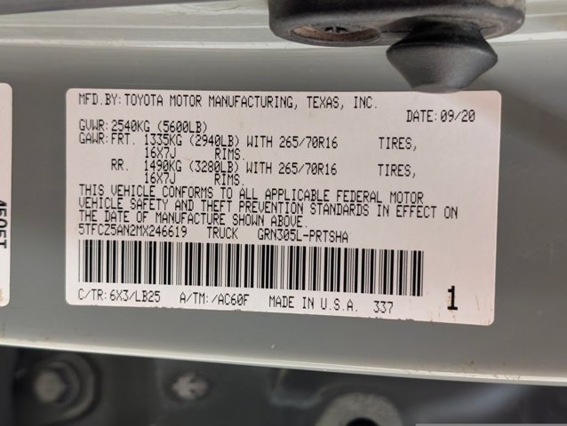 Used 2021 Toyota Tacoma TRD Pro AWD/4WD image 24