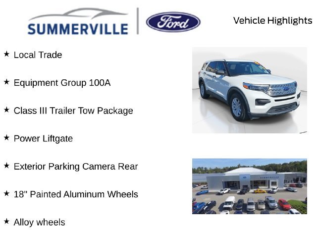 Certified 2021 Ford Explorer 2WD w/ Class III Trailer Tow Package image 2