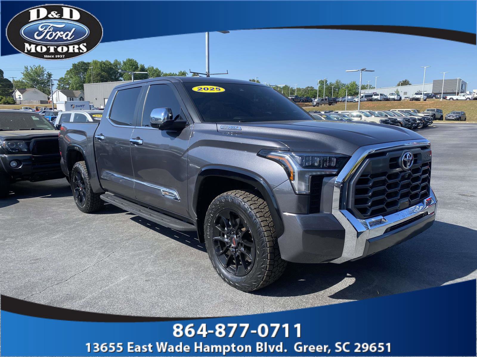 Used 2025 Toyota Tundra 1794 Edition w/ TRD Off-Road Package