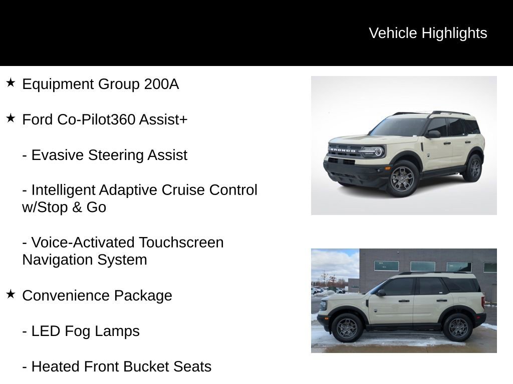 Certified 2024 Ford Bronco Sport Big Bend w/ Convenience Package image 6