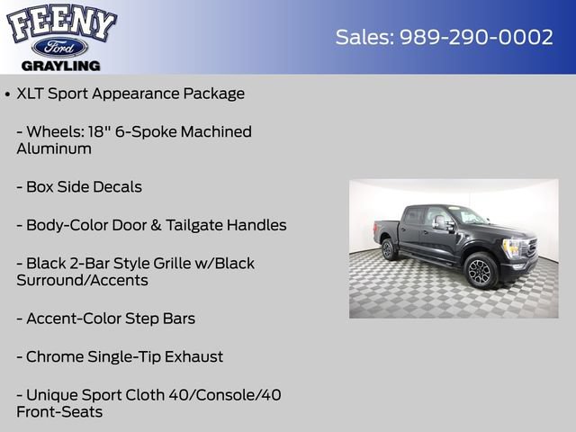 Certified 2022 Ford F150 XLT w/ Equipment Group 302A High AWD/4WD image 21