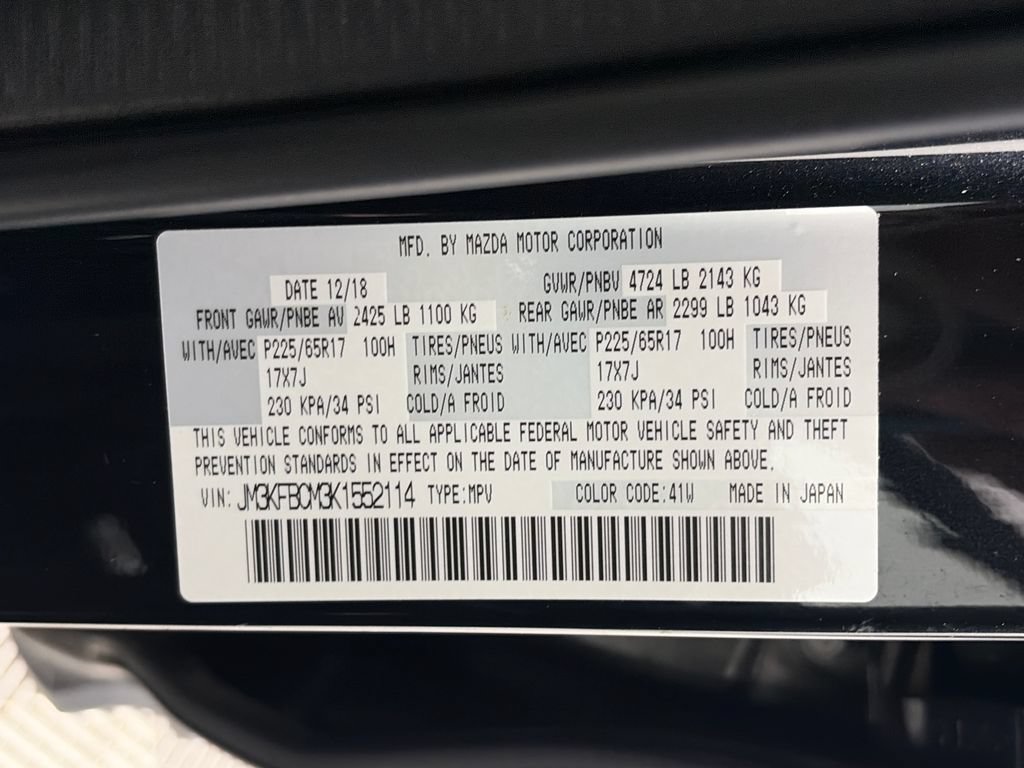 Used 2019 MAZDA CX-5 Touring AWD/4WD image 9