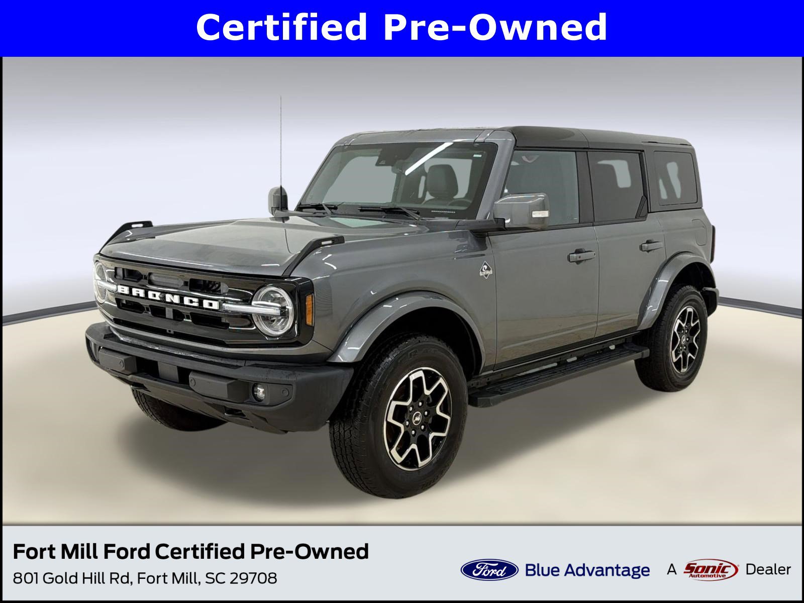 Certified 2024 Ford Bronco Outer Banks AWD/4WD image 1