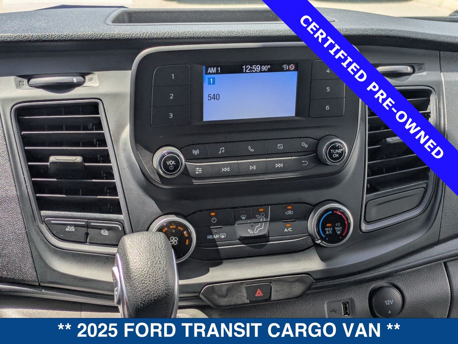 Certified 2025 Ford Transit 250 Low Roof w/ Exterior Upgrade Package RWD image 27