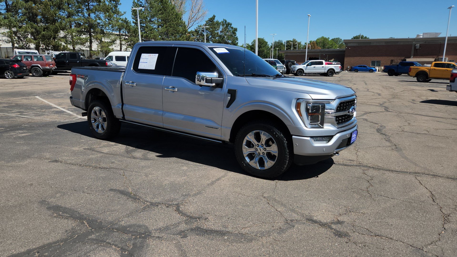 Certified 2022 Ford F150 Platinum w/ Equipment Group 701A High AWD/4WD image 14