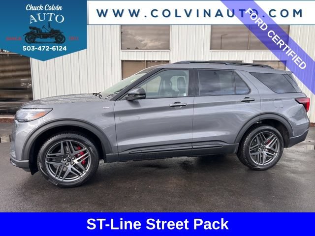 Certified 2025 Ford Explorer ST-Line w/ ST-Line Street Pack