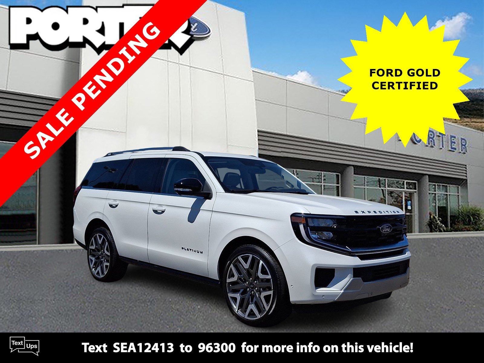 Certified 2025 Ford Expedition Platinum w/ Platinum Ultimate Package AWD/4WD image 1