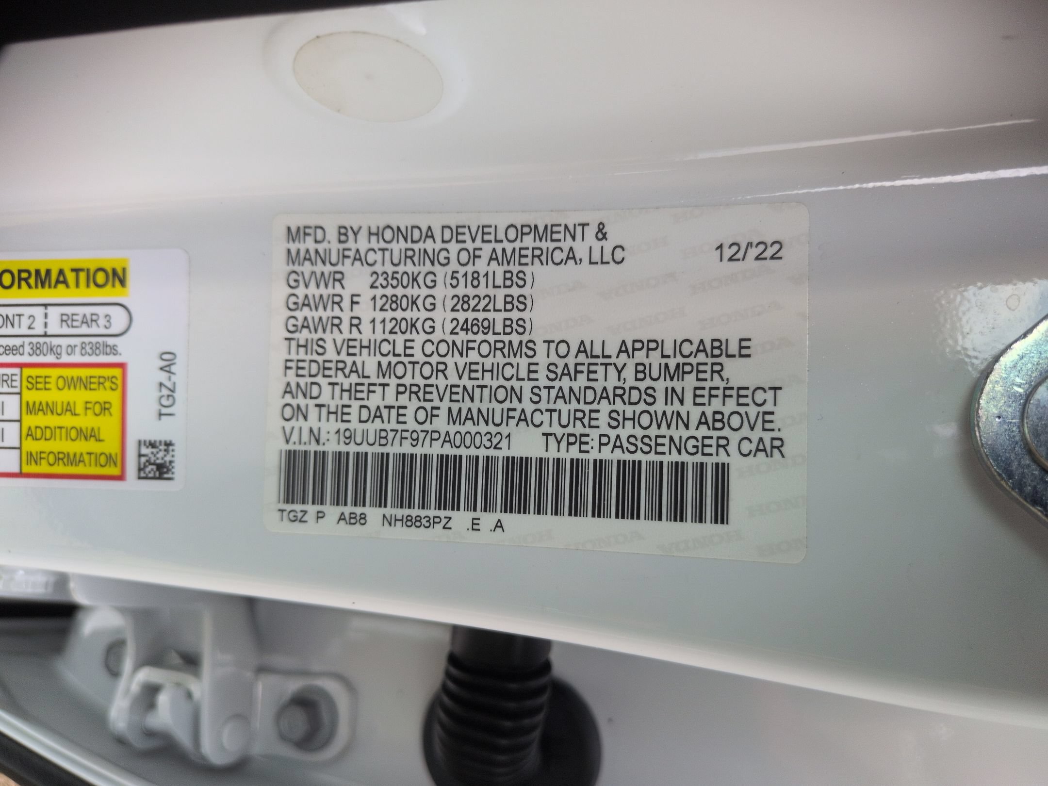Used 2023 Acura TLX Type S AWD/4WD image 39