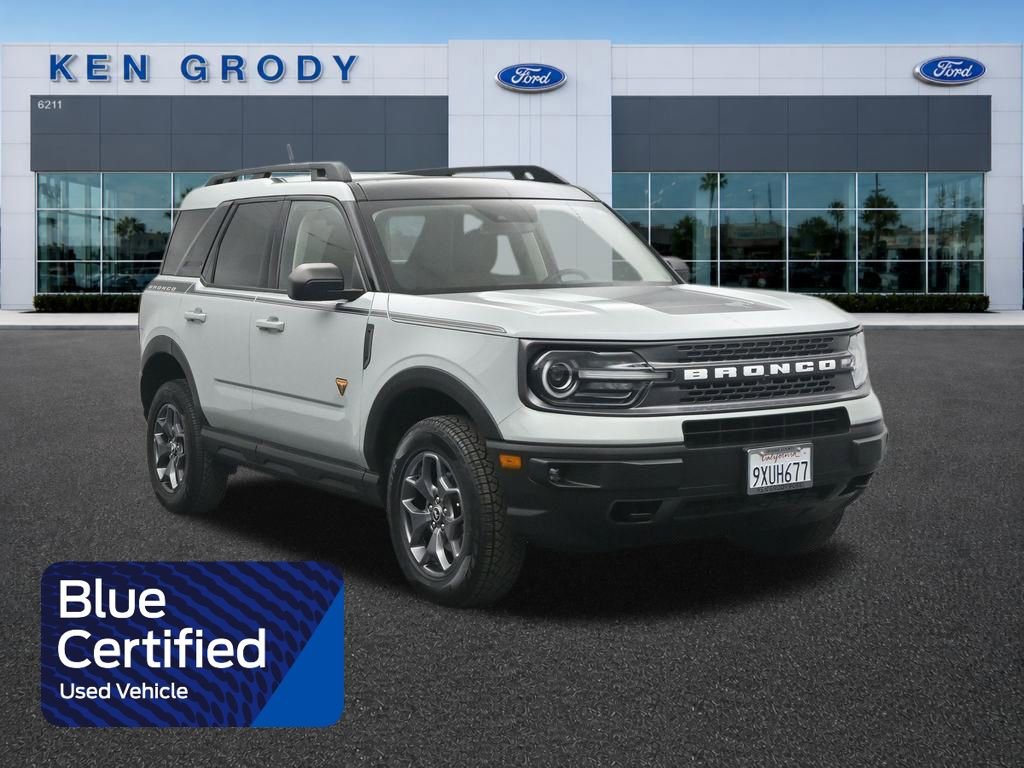 Certified 2023 Ford Bronco Sport Badlands w/ Premium Package AWD/4WD image 1
