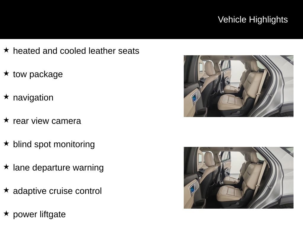 Certified 2020 Ford Explorer Limited w/ Class III Trailer Tow Package image 11