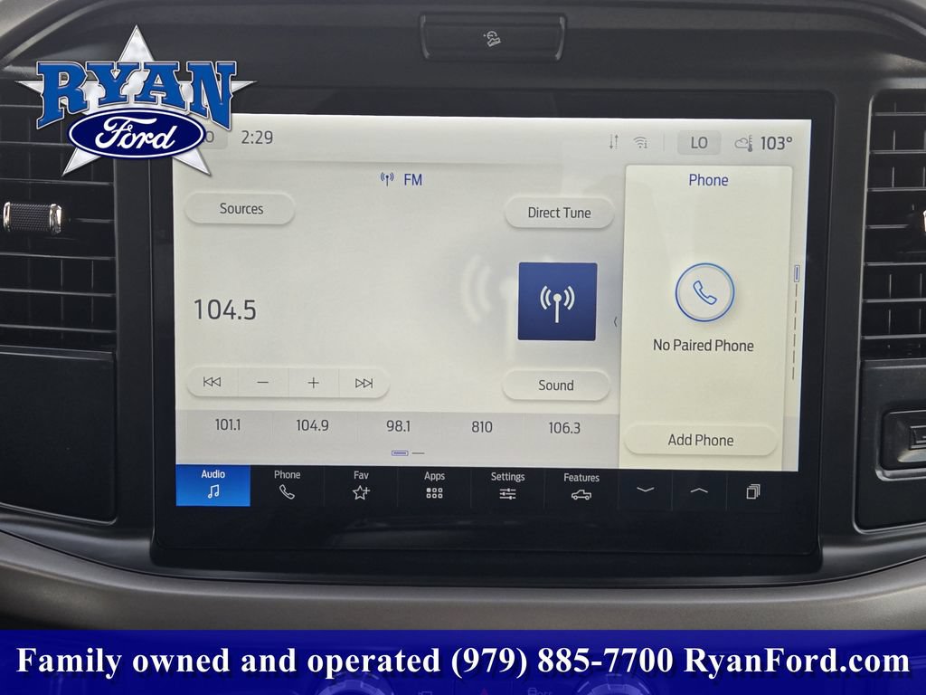 Certified 2025 Ford F150 XLT w/ Equipment Group 301A Standard AWD/4WD image 11